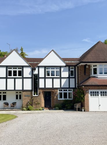 Essex, UK - May 12, 2024: A large detached residential property in Essex, UK.